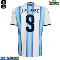 Argentinien Julian Alvarez #9 Heimtrikot WM 2026 Kurzarm